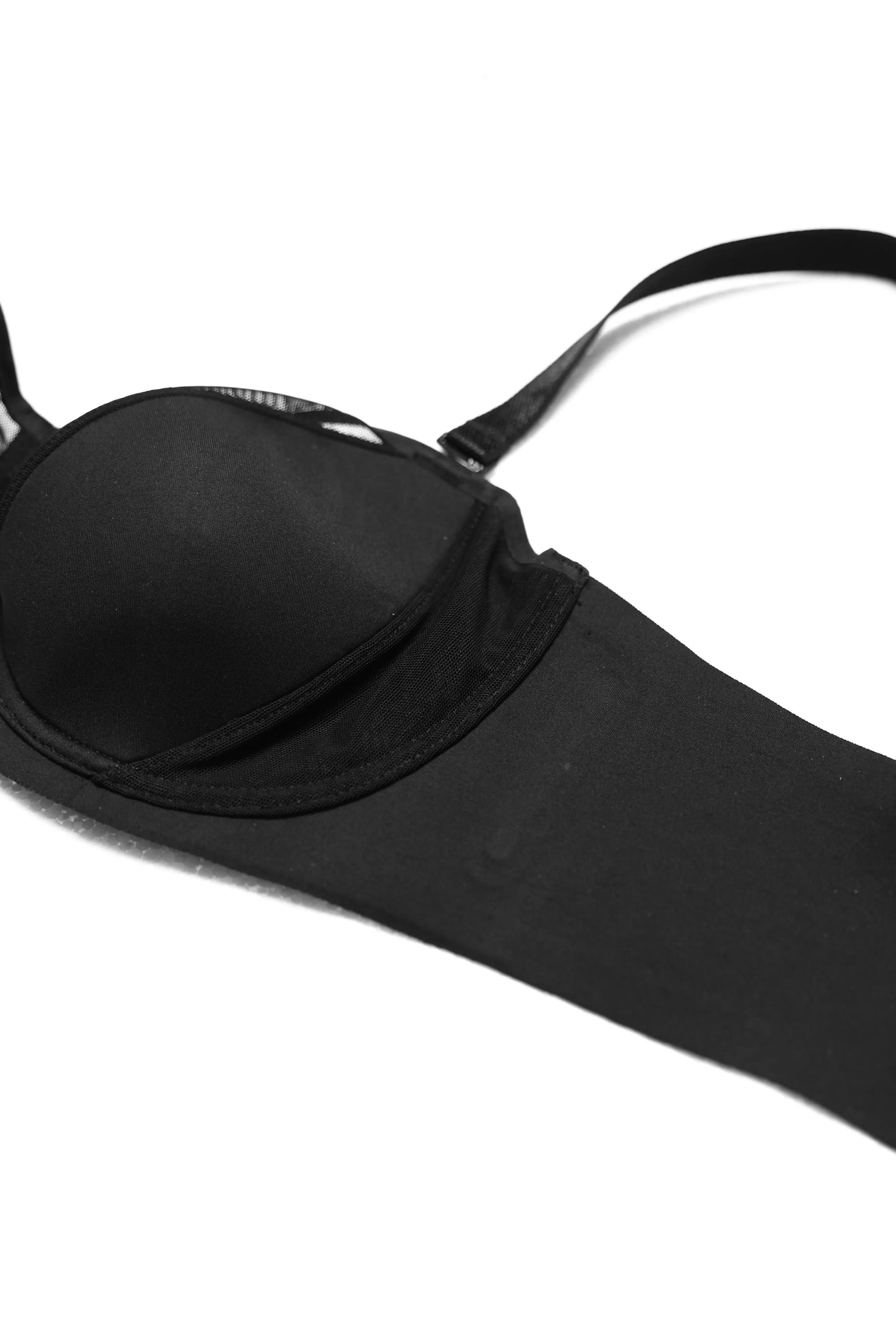 1/2 Cup Lightly Padded Demi Bra