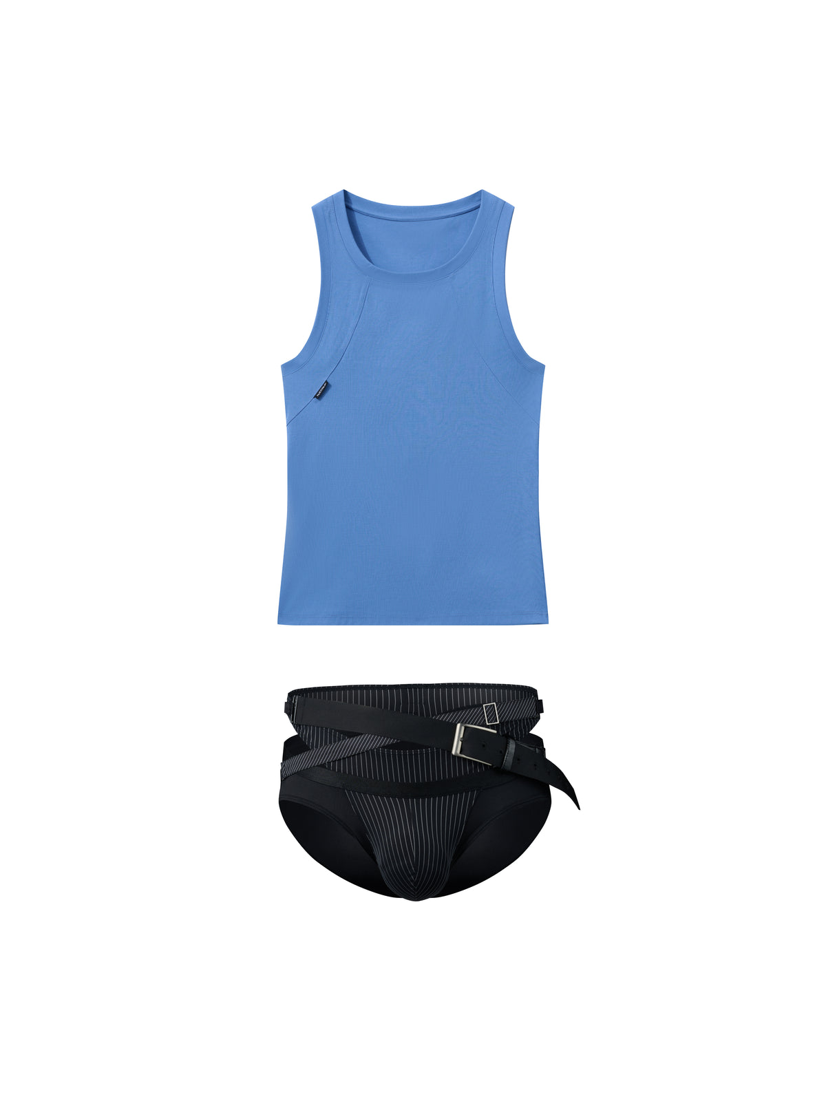 Detachable-Panel Slim Vest