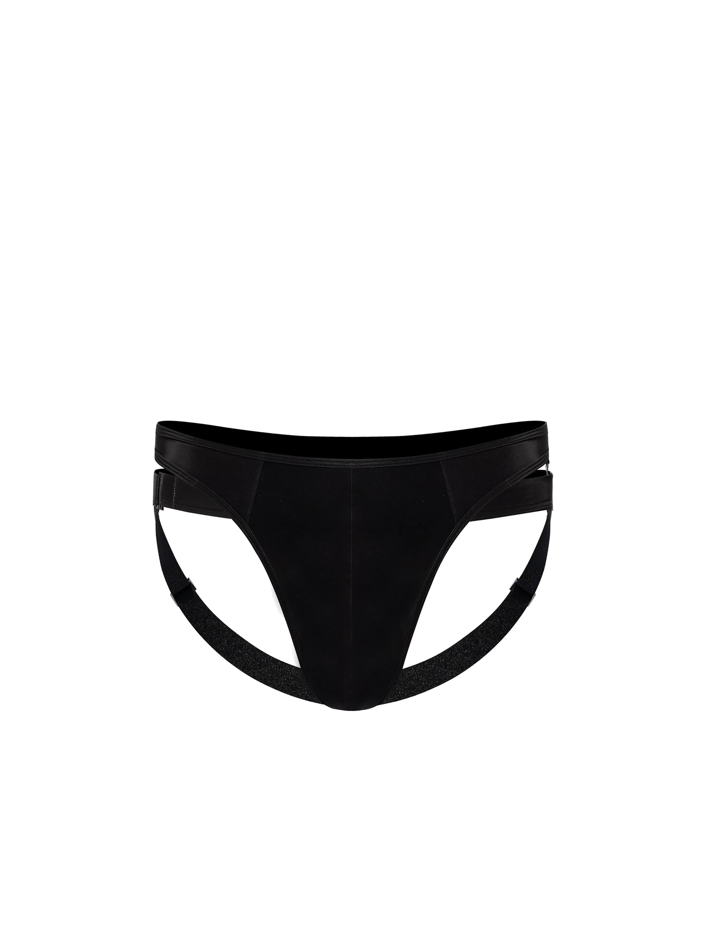 Faux Leather Thong