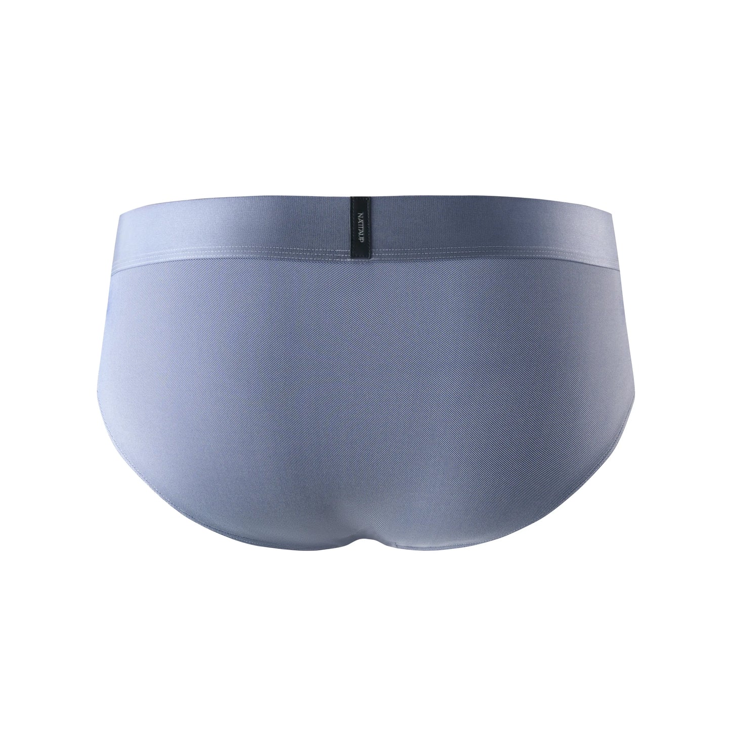 Denim Brief White Blue