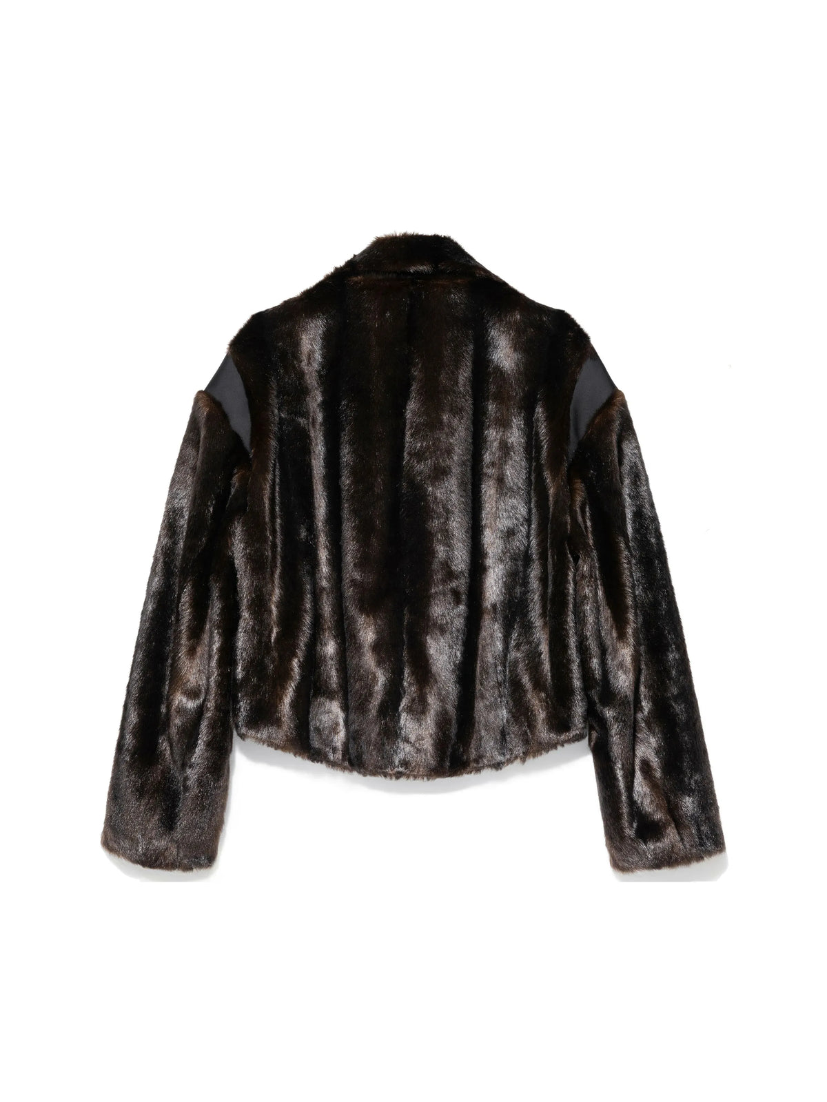 Faux Fur Cropped Coat