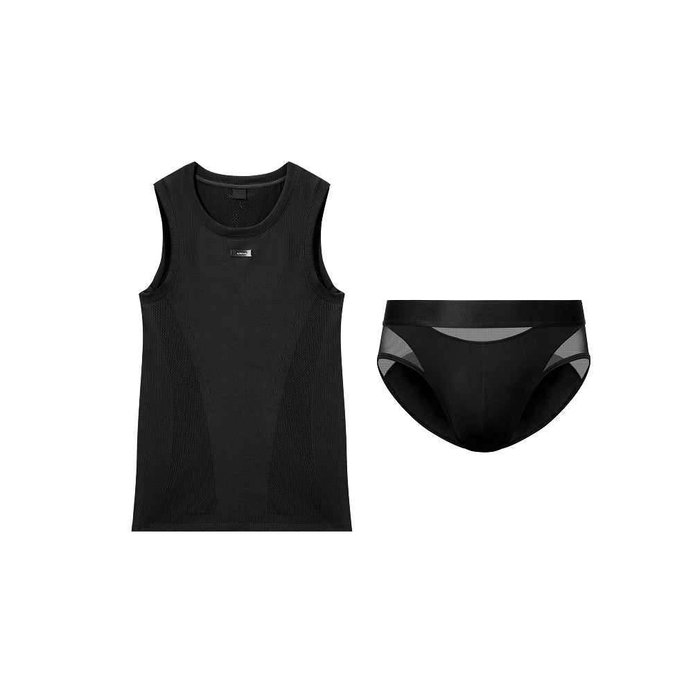 Seamless Openwork Vest