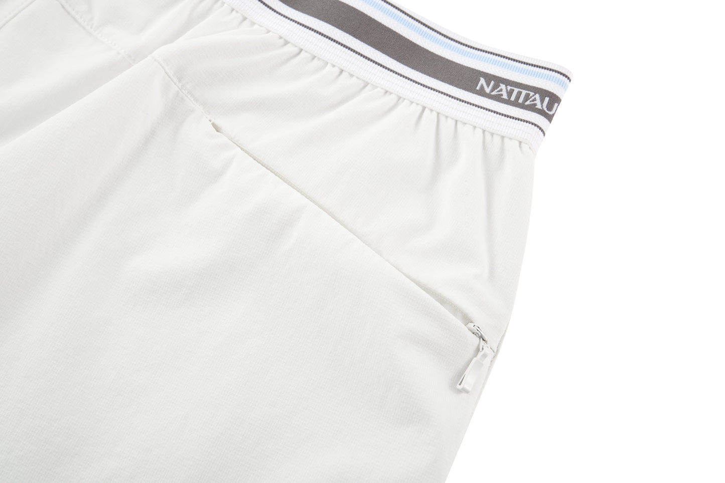 Logo Ribbed Waistband Sports Shorts