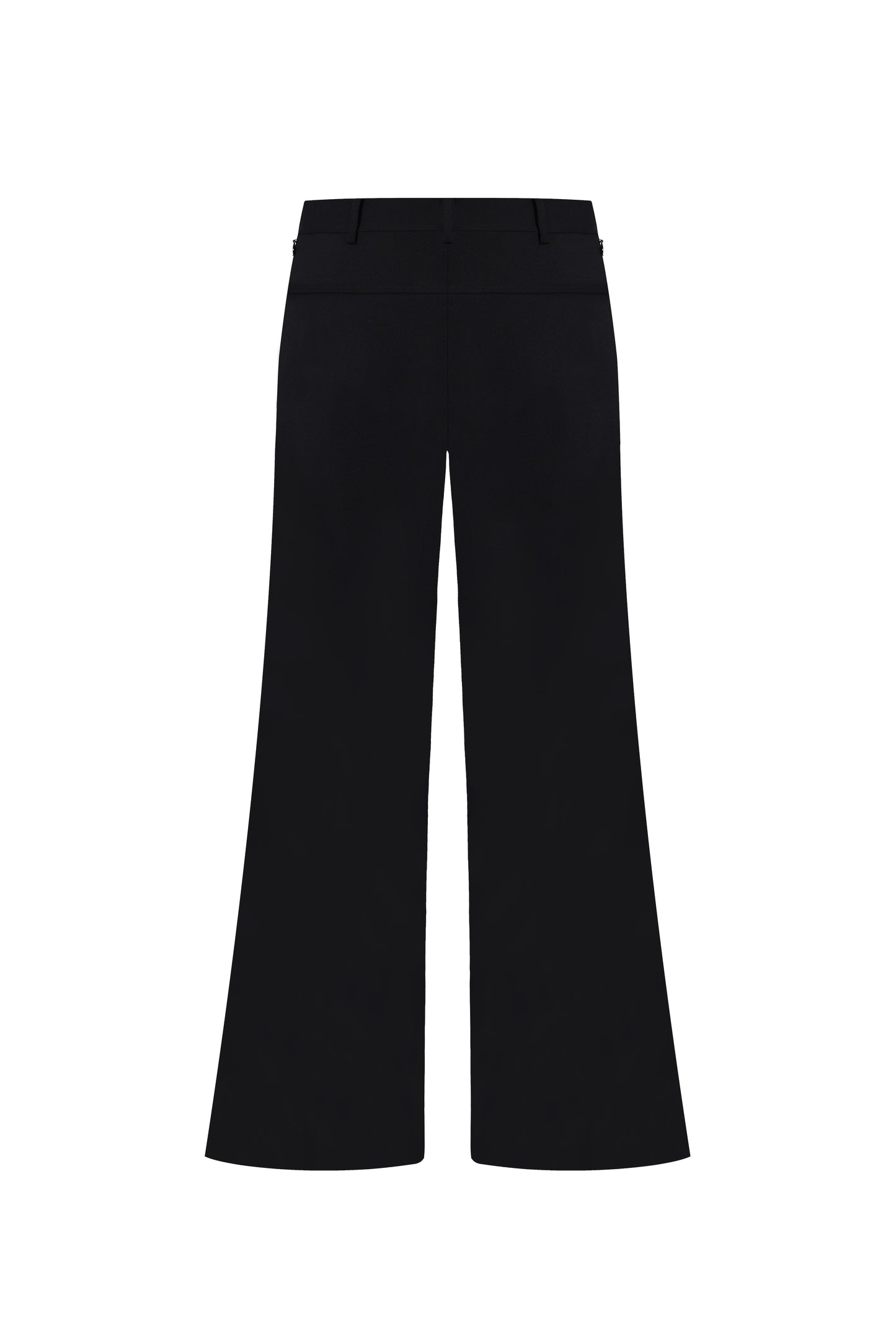 Low-Rise Flared Pants