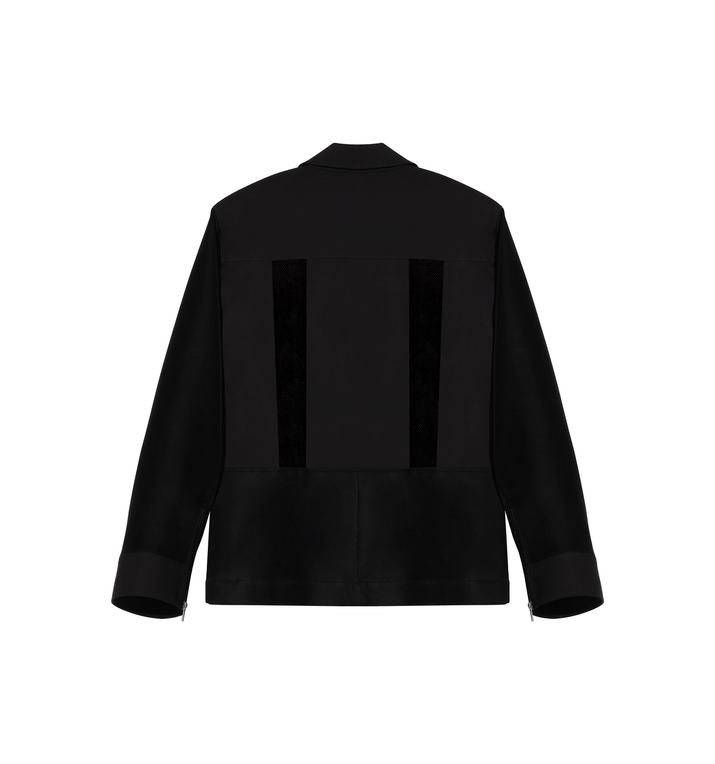 Oversized Cutout Zip Jacket