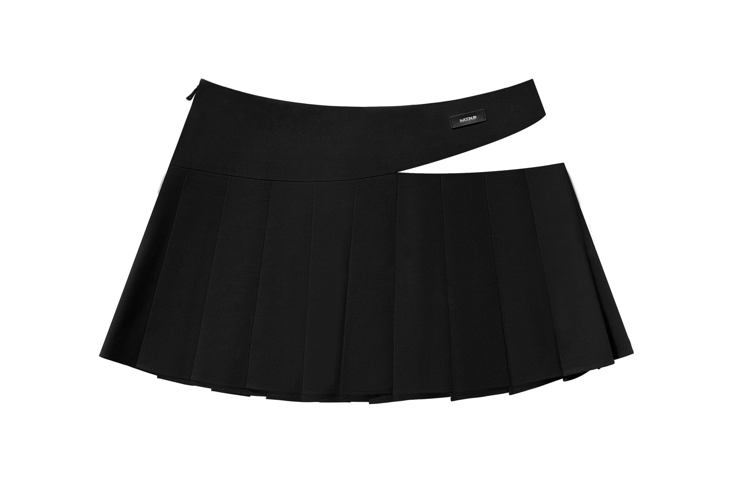 Pleated Mini Skirt