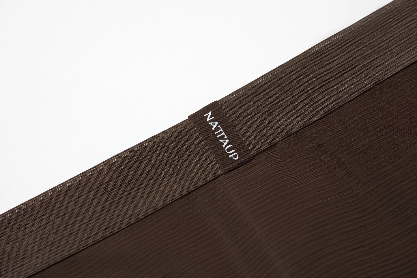 Satin-Striped Icy Silk Brief (Darkroom Brown*2)