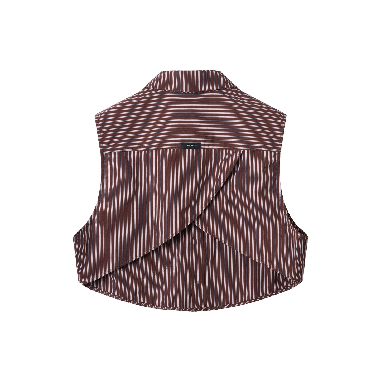 Striped Shirt Vest