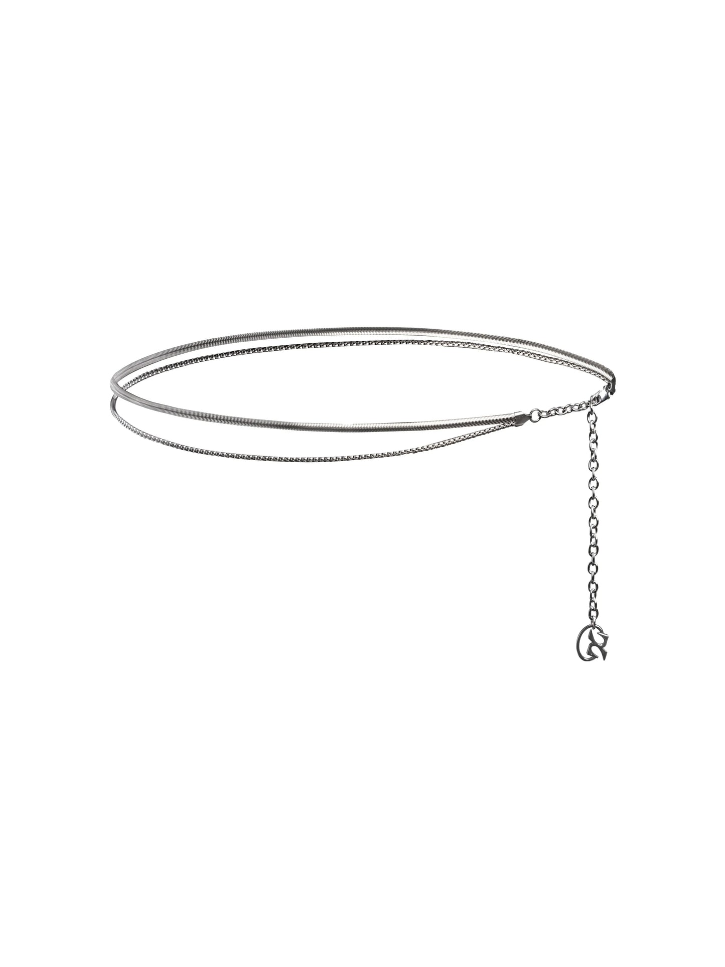 Exposable Brief & Snake Bone Chain