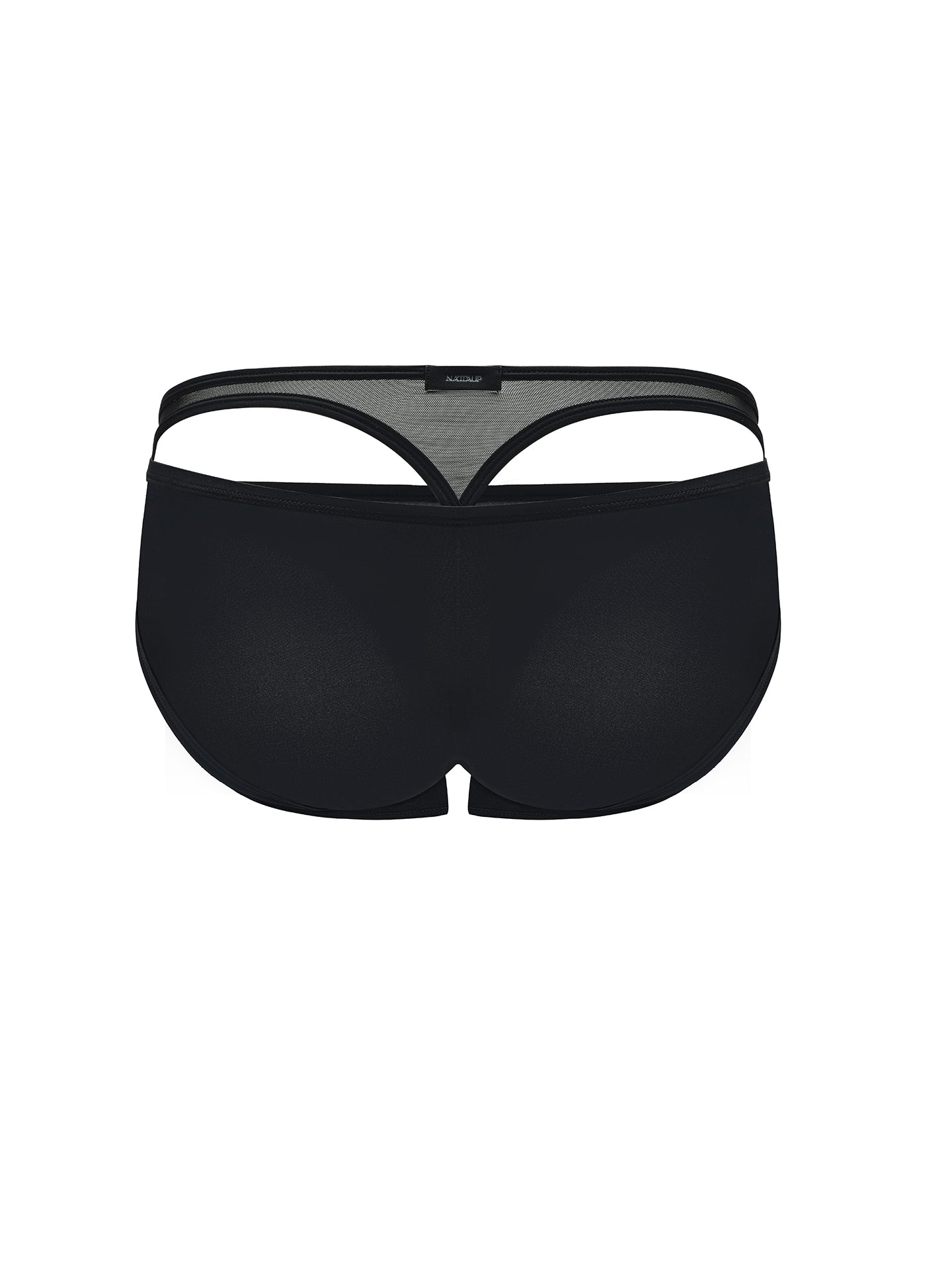 High-Waist Exposed Thong