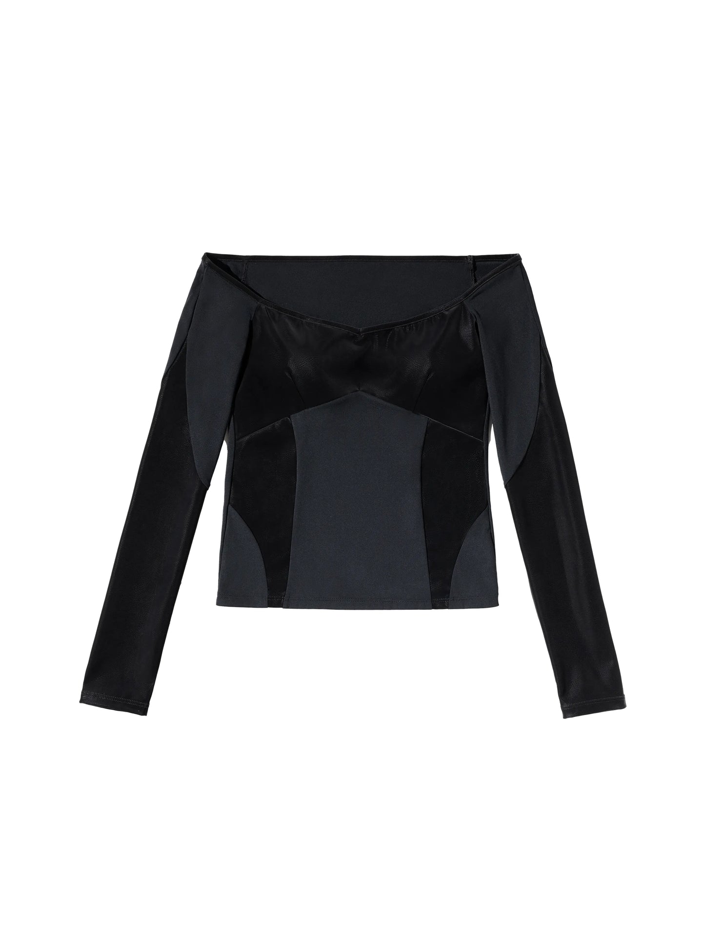 Off-Shoulder Long-Sleeve Base
