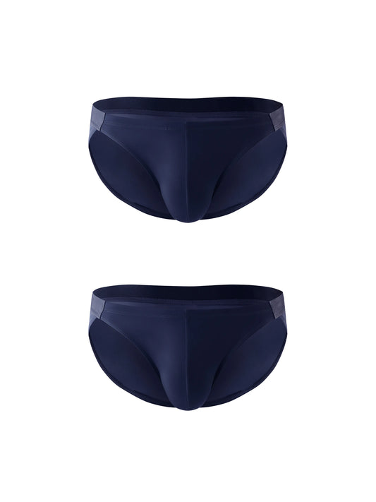 Ice Silk High-Cut Brief (Purple*2)