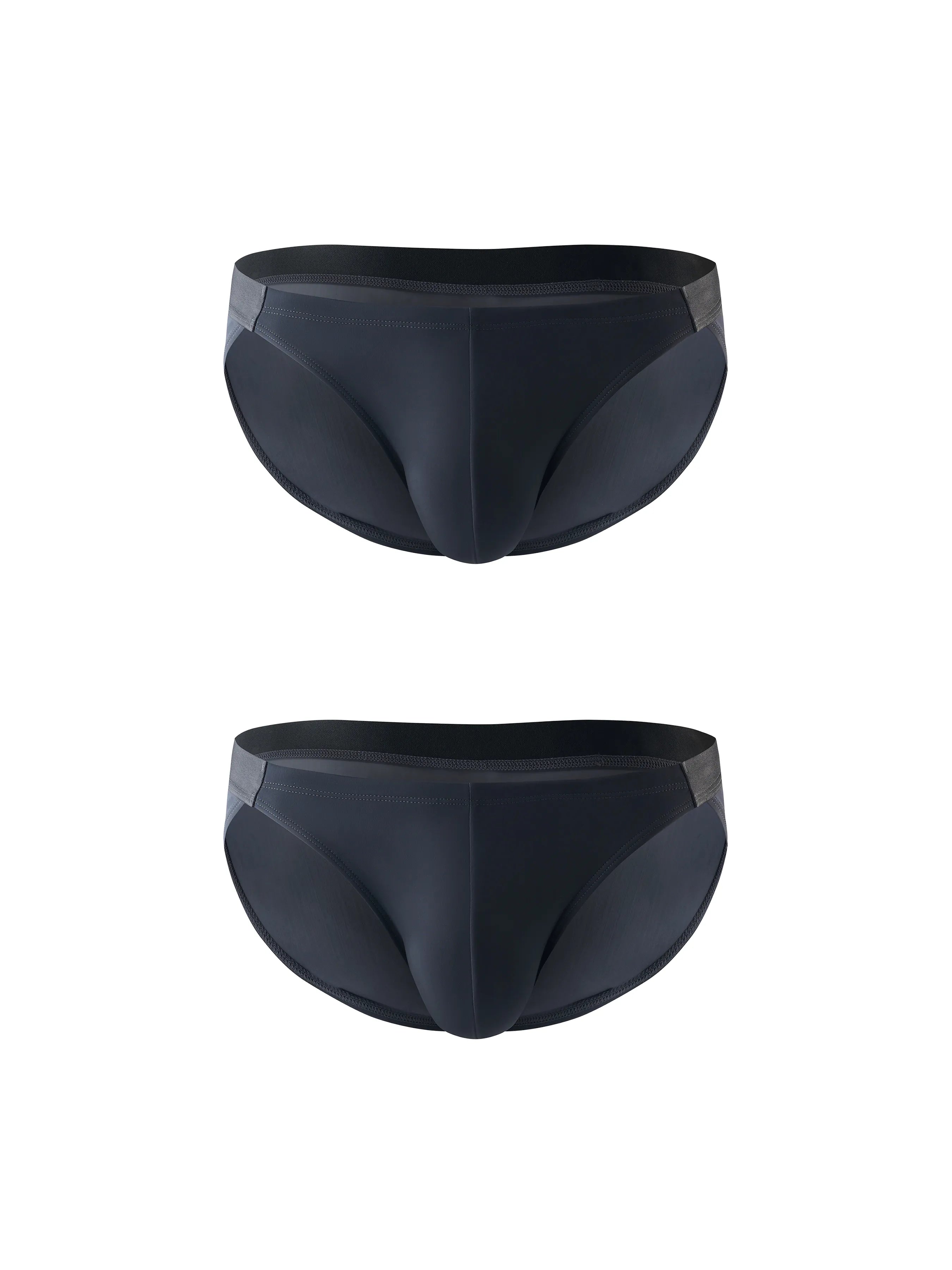 Ice Silk High-Cut Brief (Dusk Grey*2)