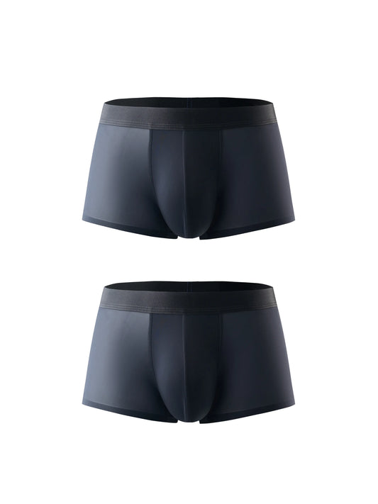 Ice Silk Low-Rise Trunk (Dusk Grey*2)