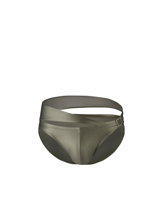 Dual-Band Swim Brief (Starry Green)