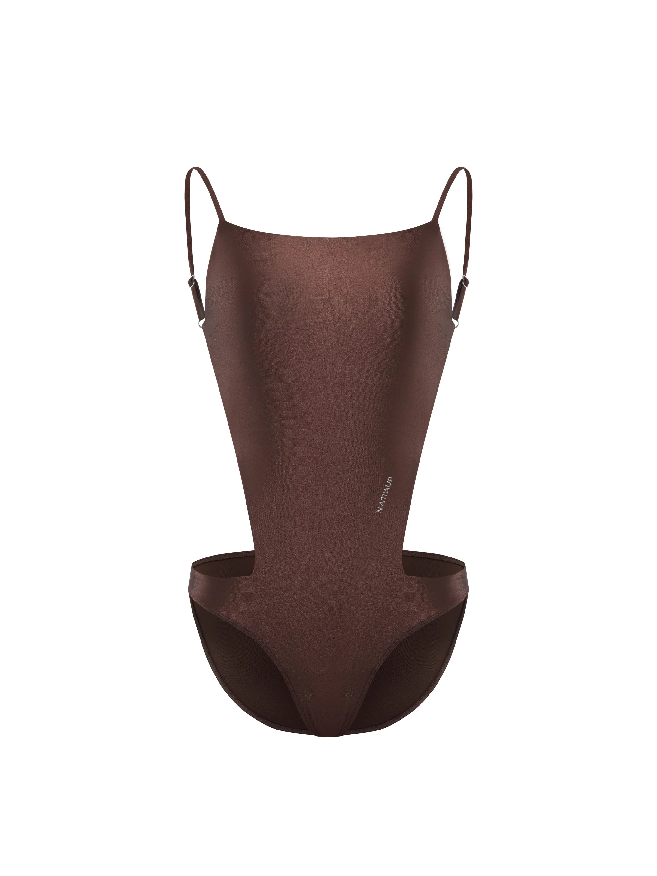 SQ Buckle Bandeau Set (Golden-Brown)