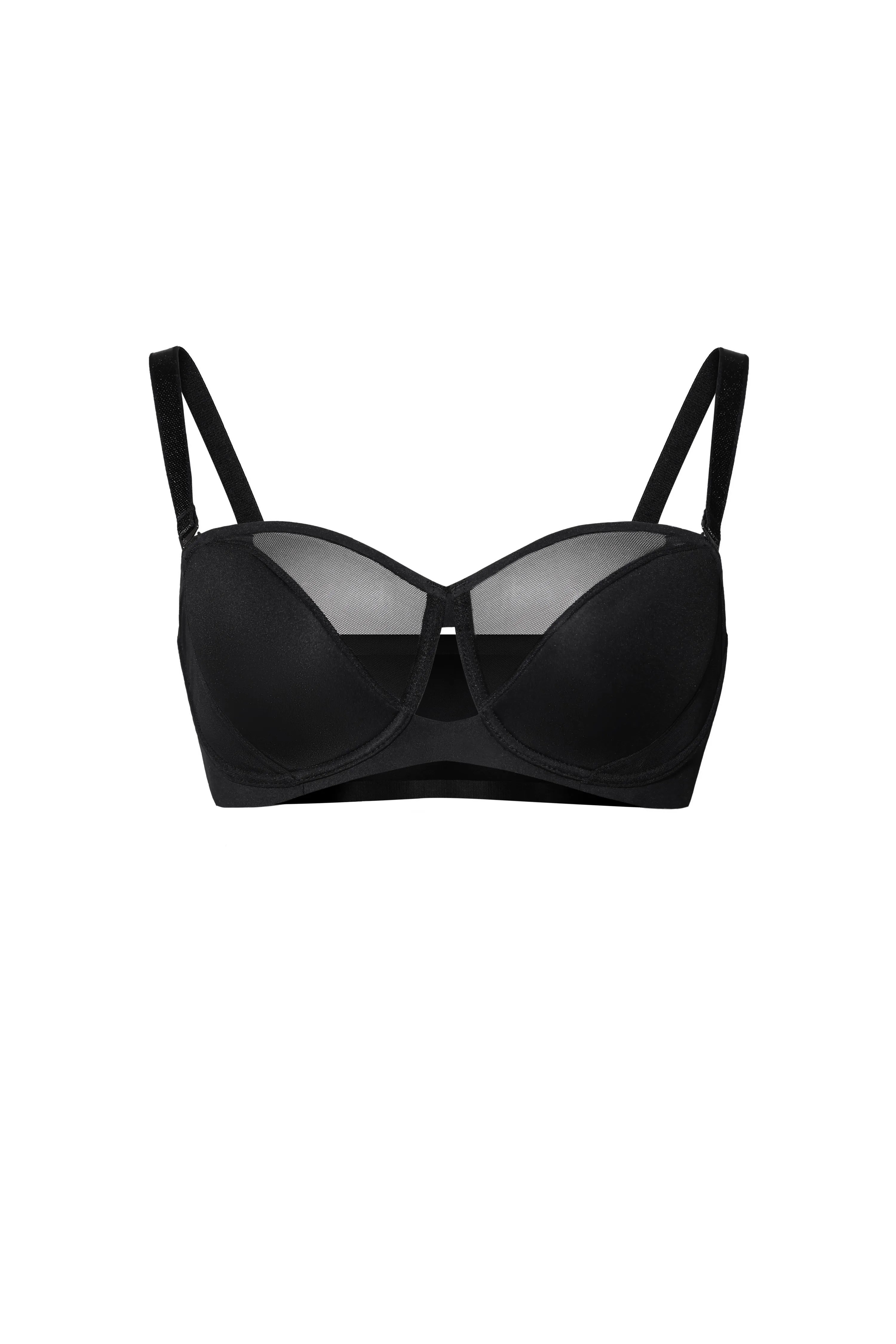 1/2 Cup Lightly Padded Demi Bra