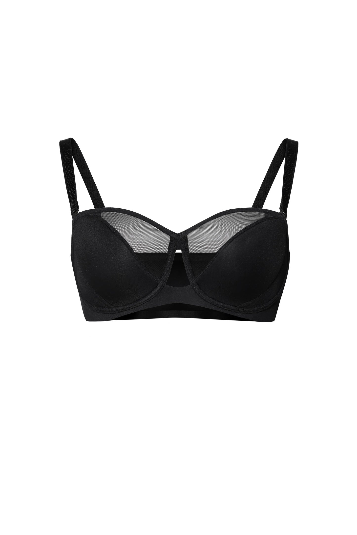 1/2 Cup Lightly Padded Demi Bra