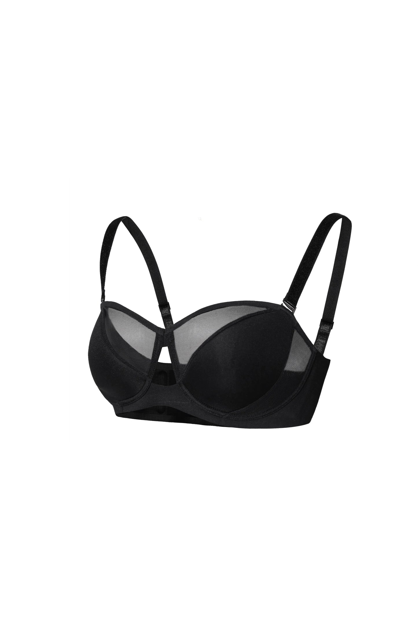 1/2 Cup Lightly Padded Demi Bra
