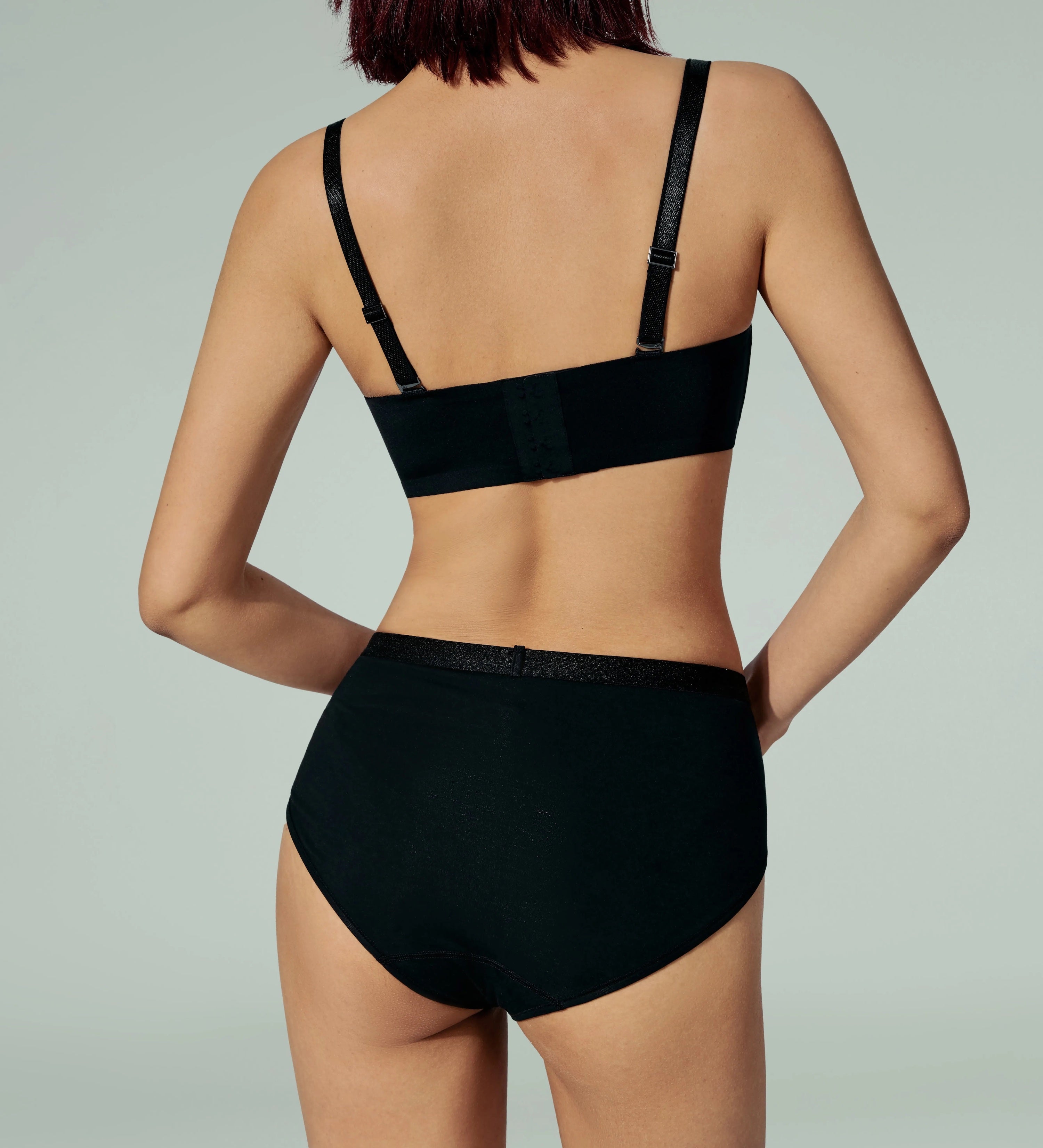 1/2-Cup Lightly Padded Demi Bra & H Back Straps