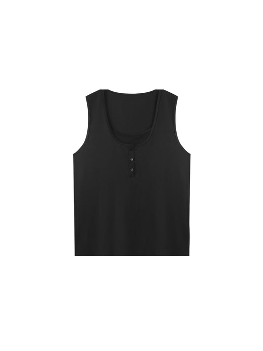 214-Open Collar Mesh Vest