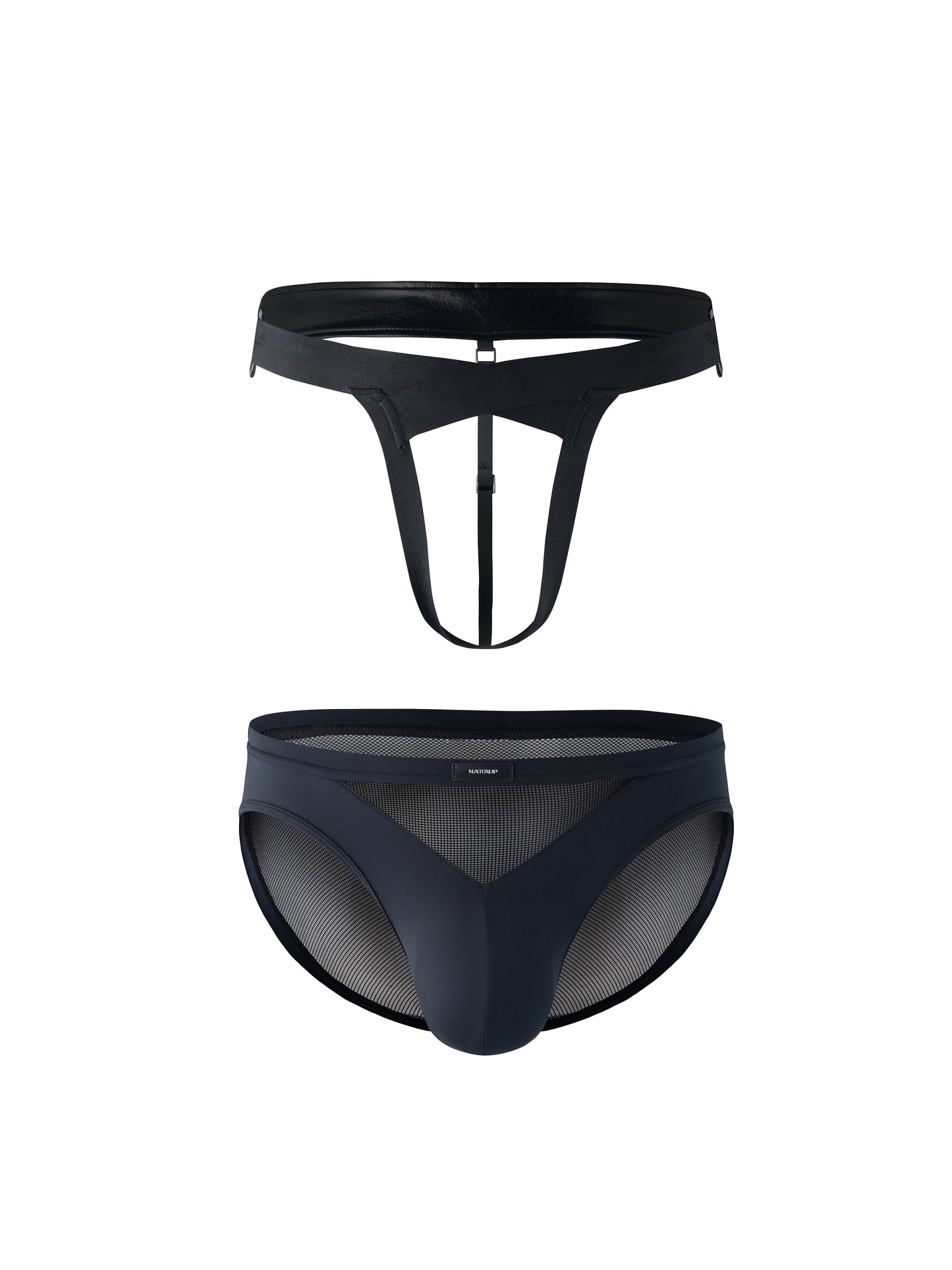 Mesh Paneled Low Rise Brief