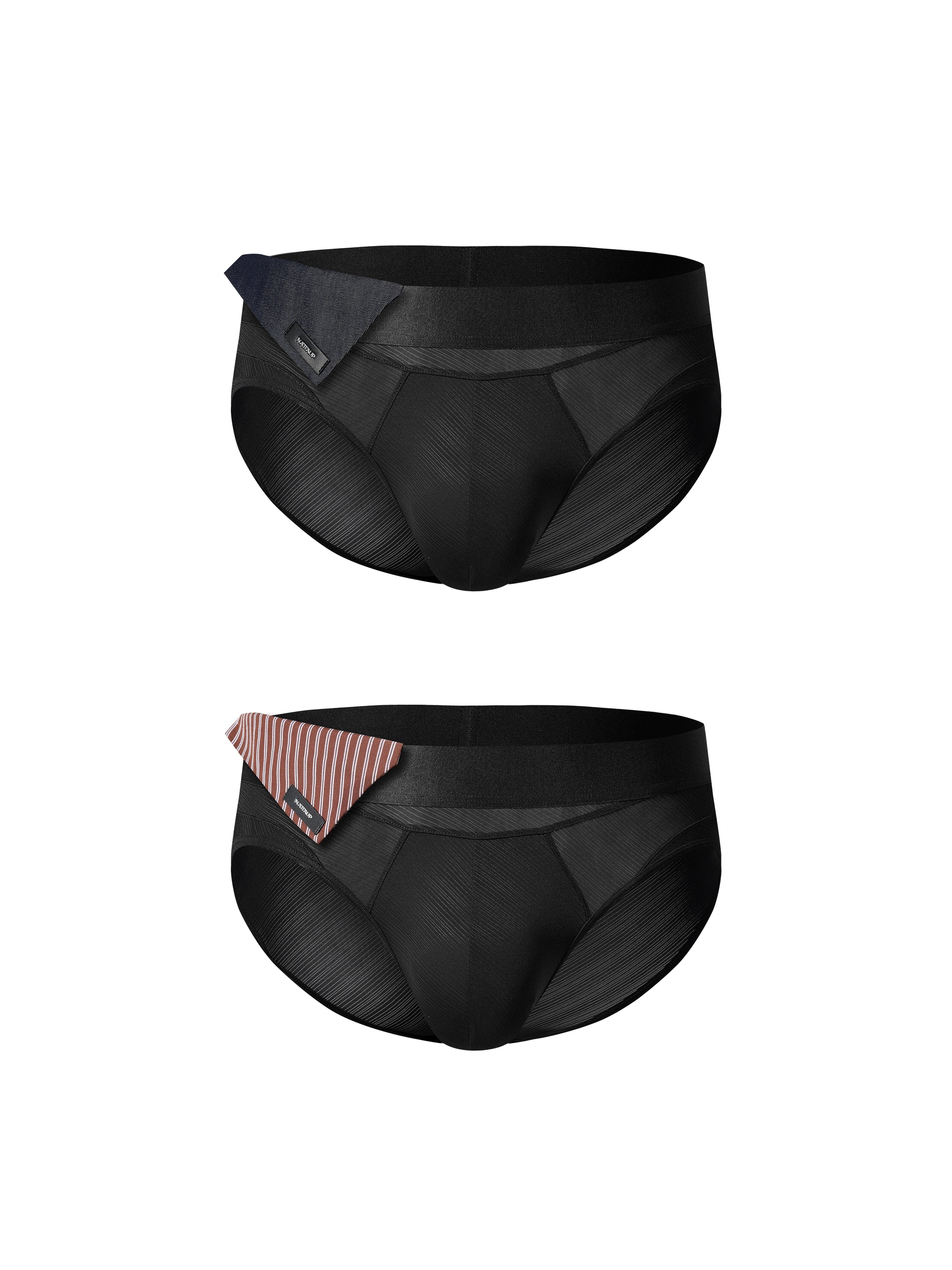 Twill Brief & 2-Piece Logo Scarf Set