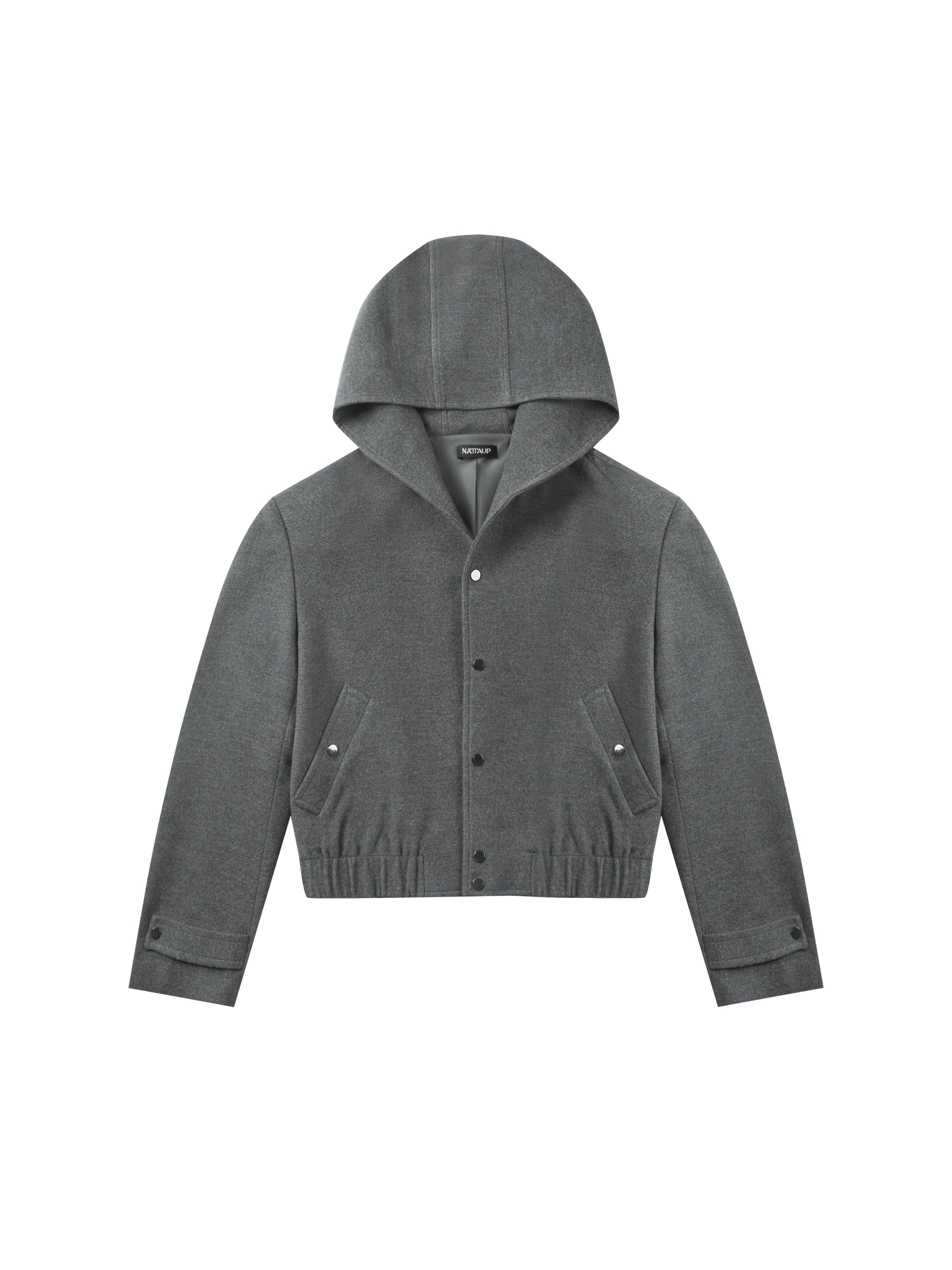 Cropped Hooded Jacket