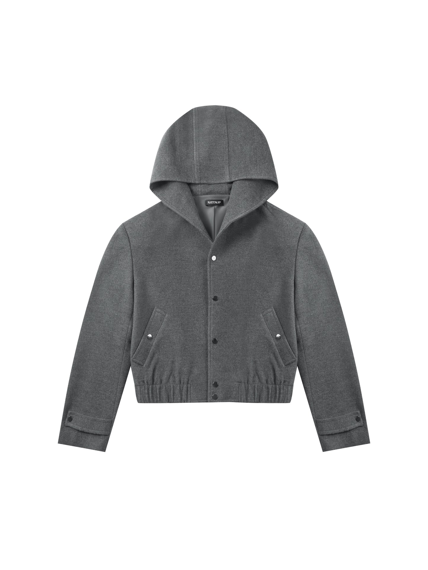 Cropped Hooded Jacket