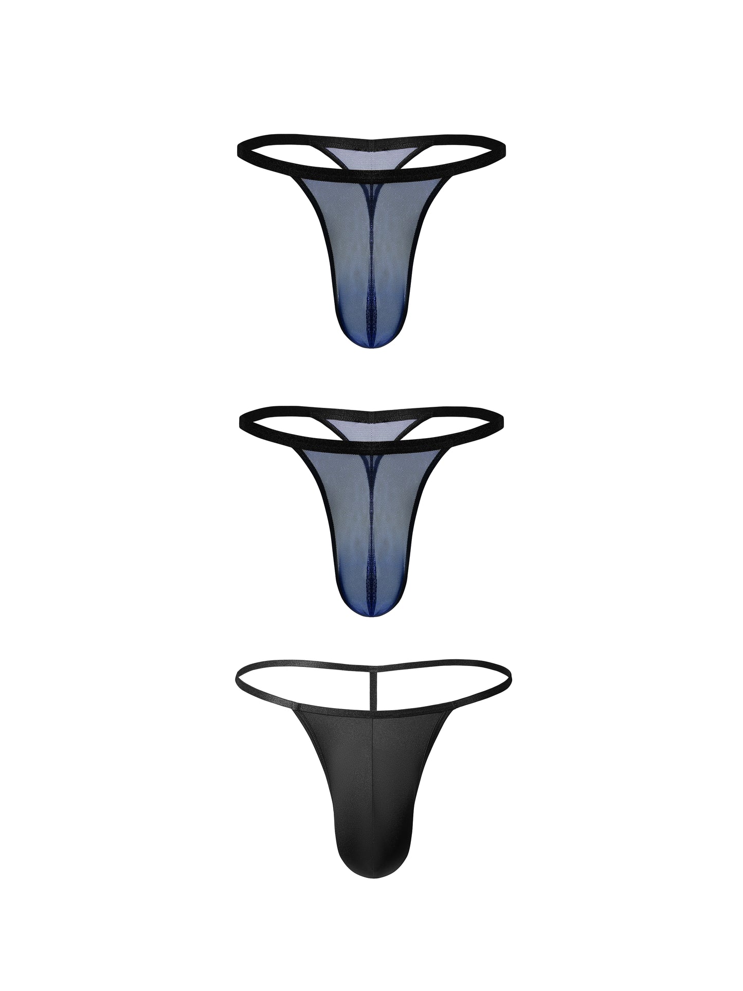 Iridescent Slim-Strap Thong*2