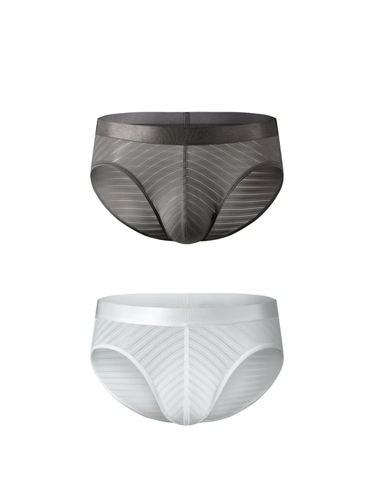 Striped Panel Brief