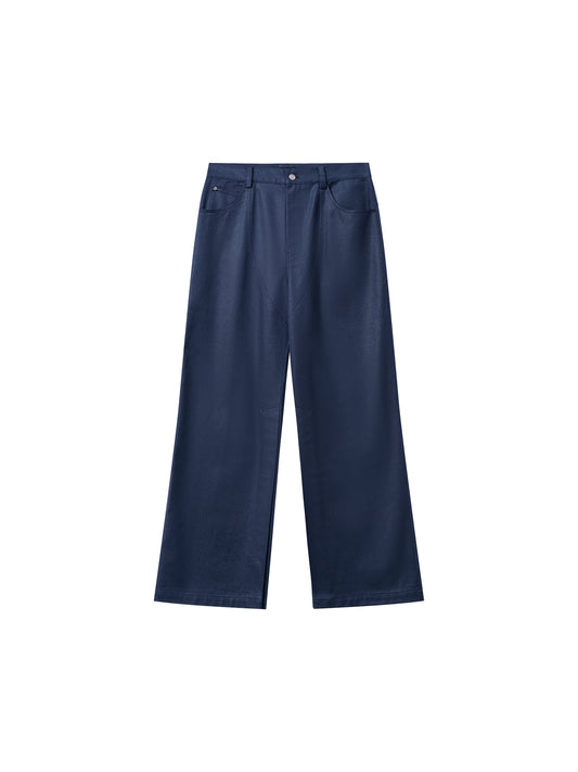 Flared Hem Casual Trouser