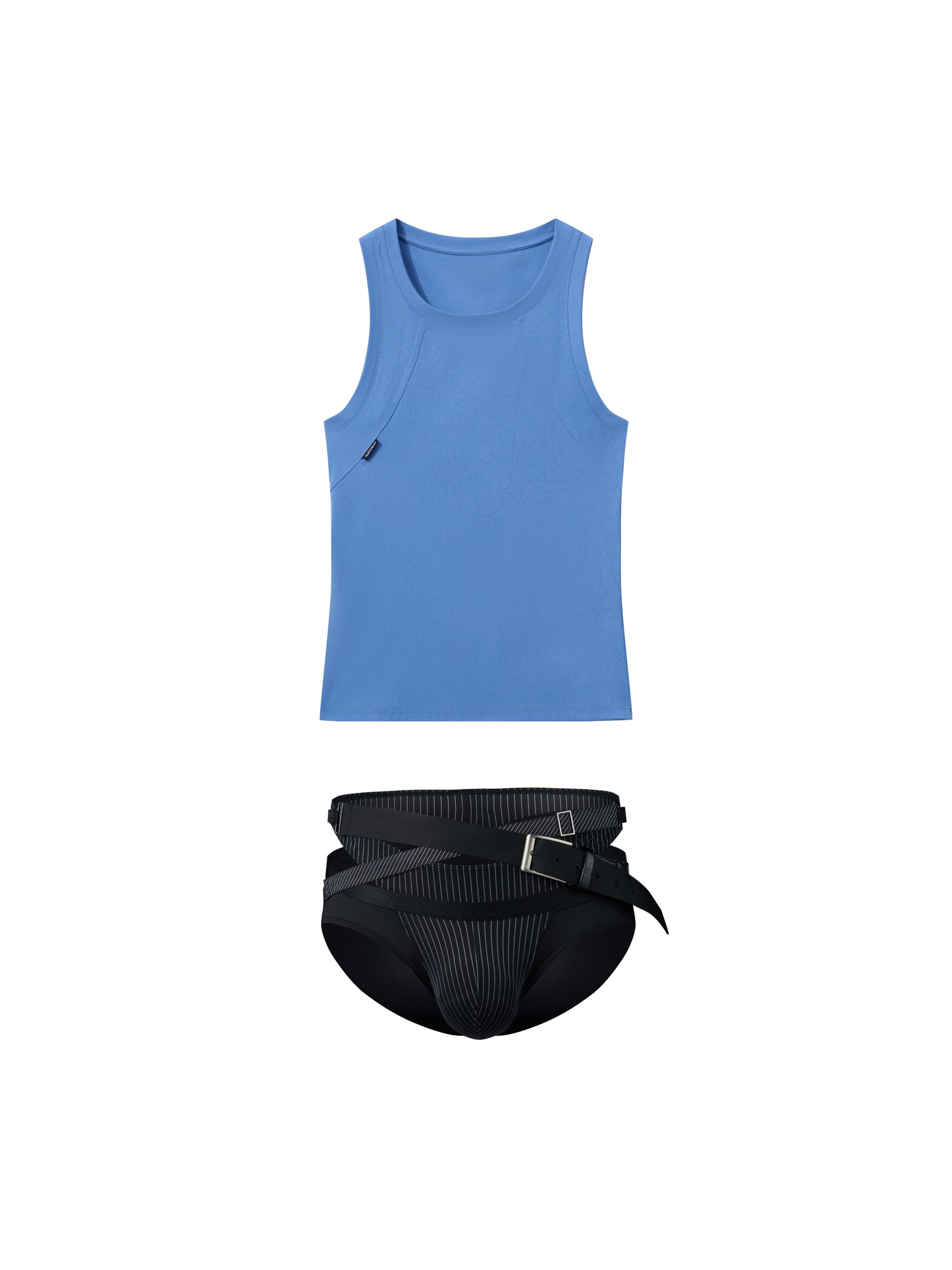 Detachable-Panel Slim Vest