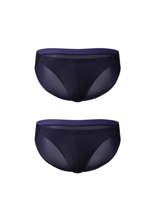 Icy Silk High-Cut Brief (Night Purple*2)