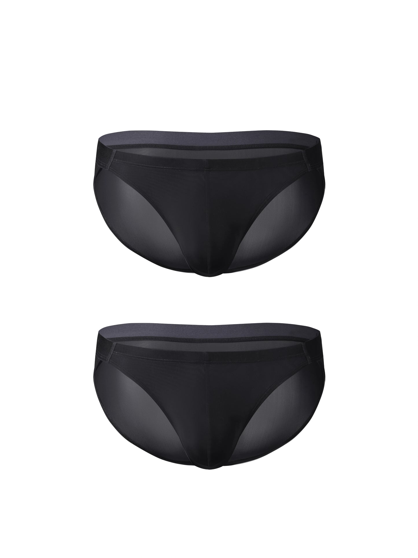 Classic Icy Silk High-Cut Brief (Deep River Blue*2)