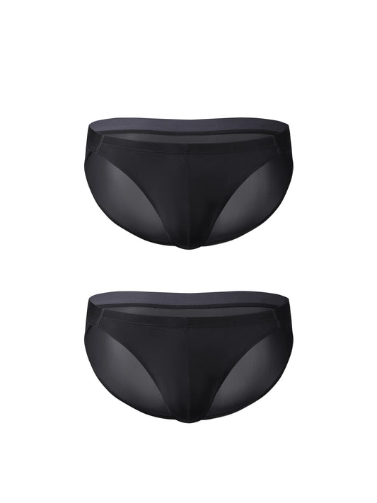 Icy Silk High-Cut Brief (Deep River Blue*2)