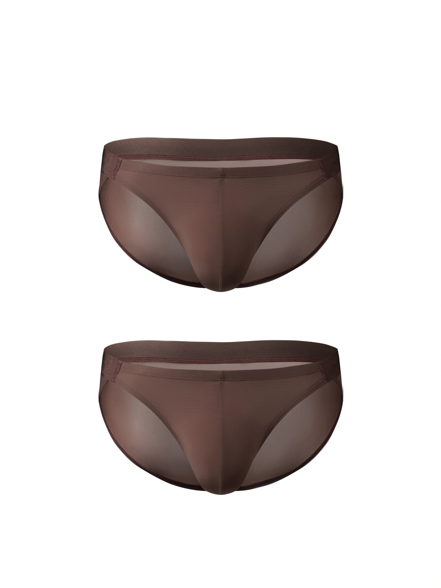 Classic Icy Silk High-Cut Brief (Moist Earth Brown*2)