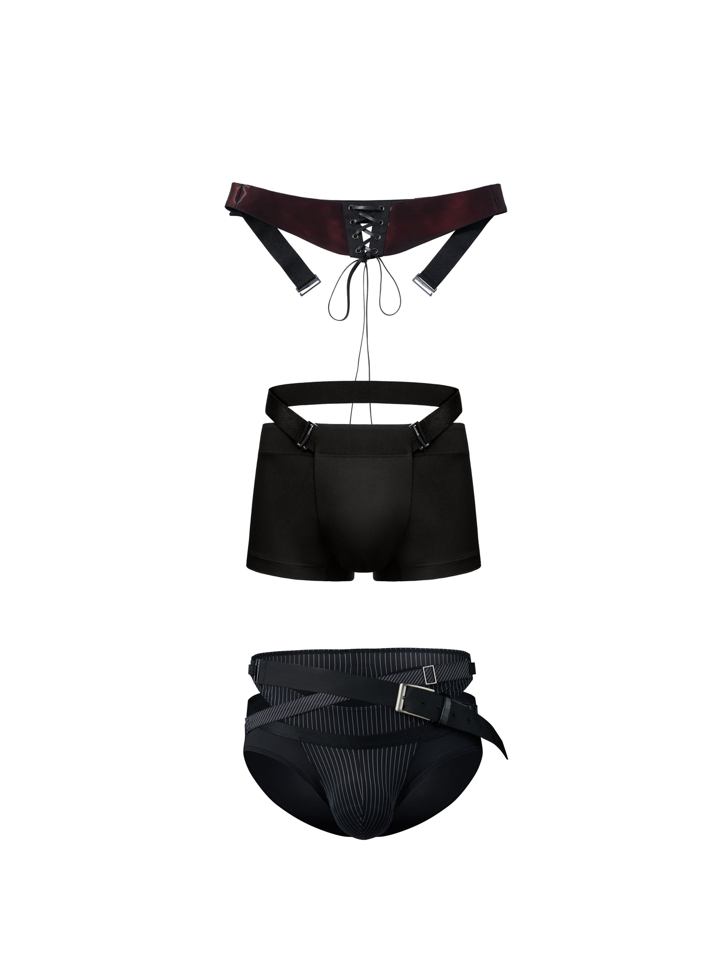 Detachable-Panel Slim Vest