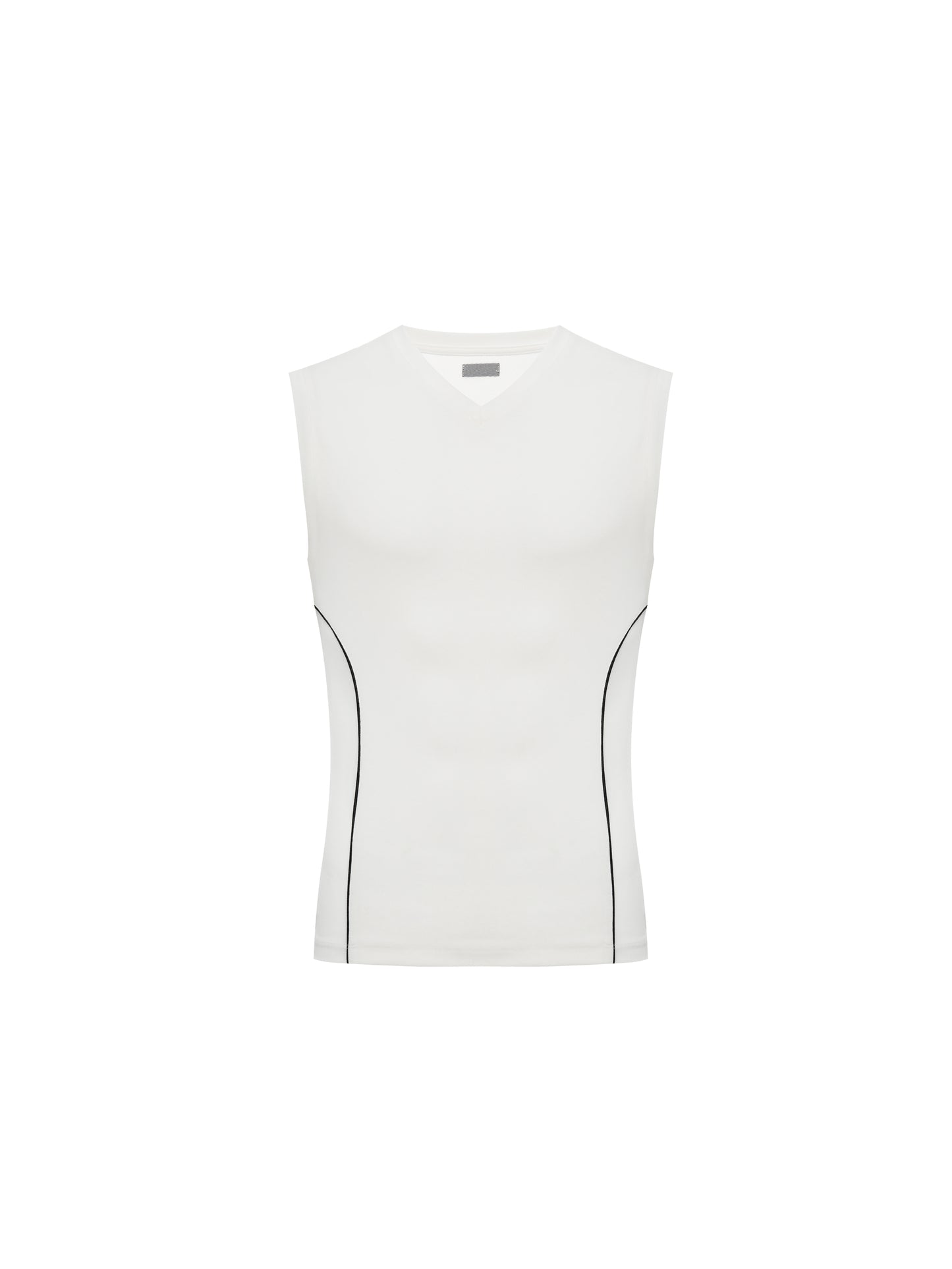 Contrast Stitch Vest
