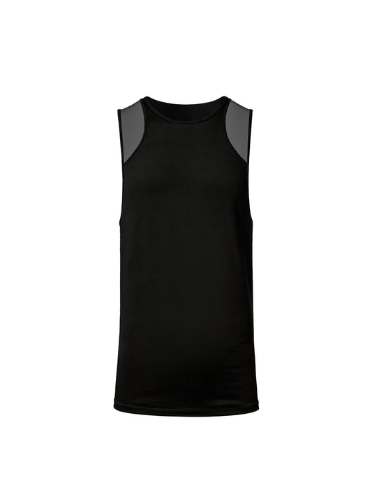 Mesh Sports Vest (Black)