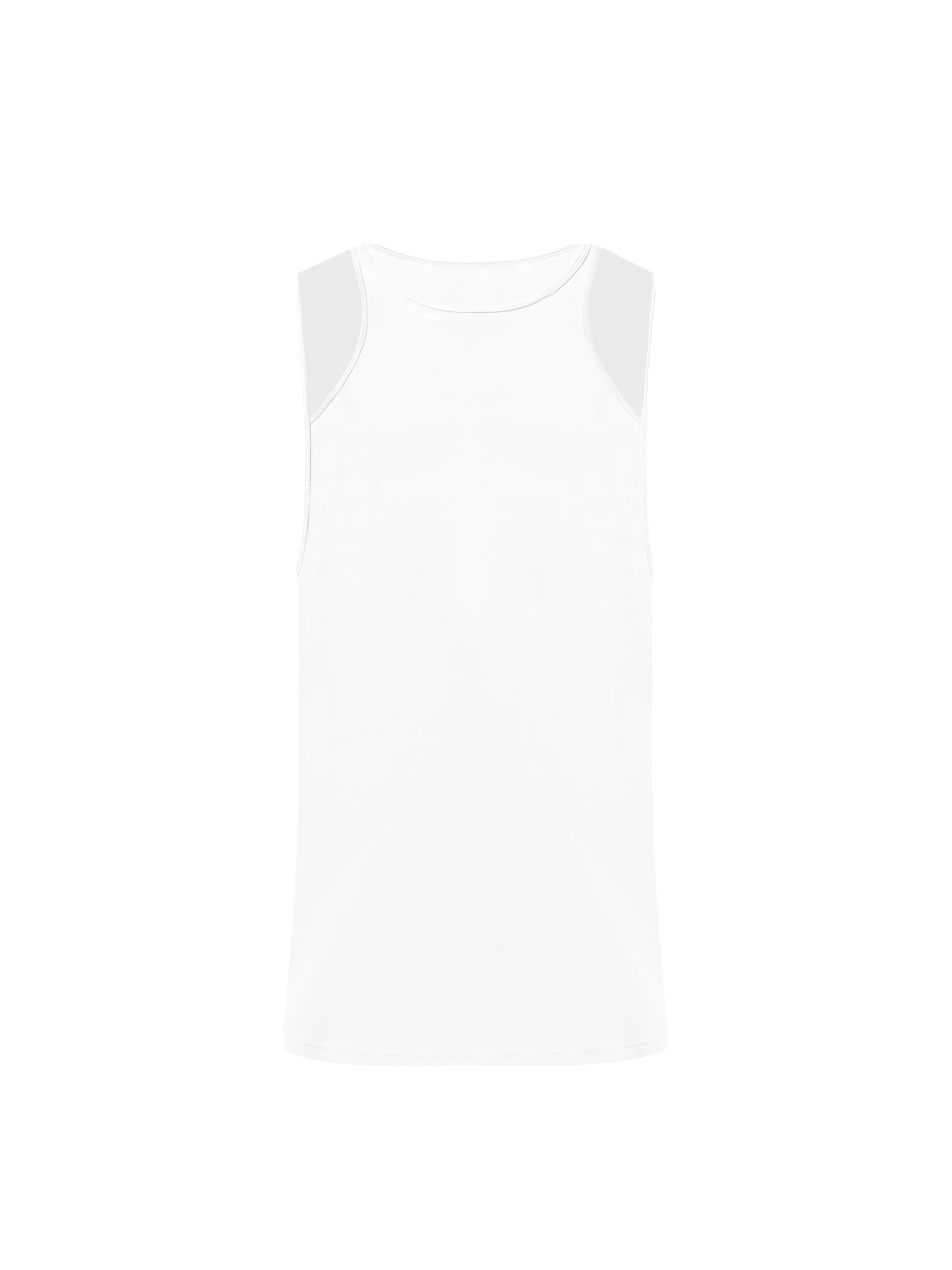 Mesh Sports Vest (White)