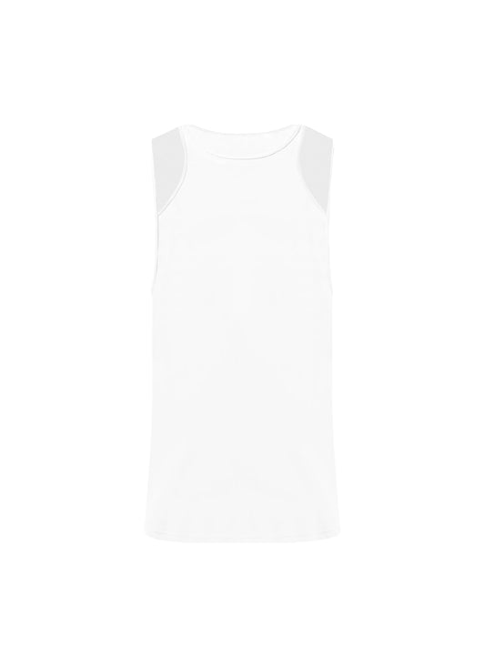 Mesh Sports Vest (White)