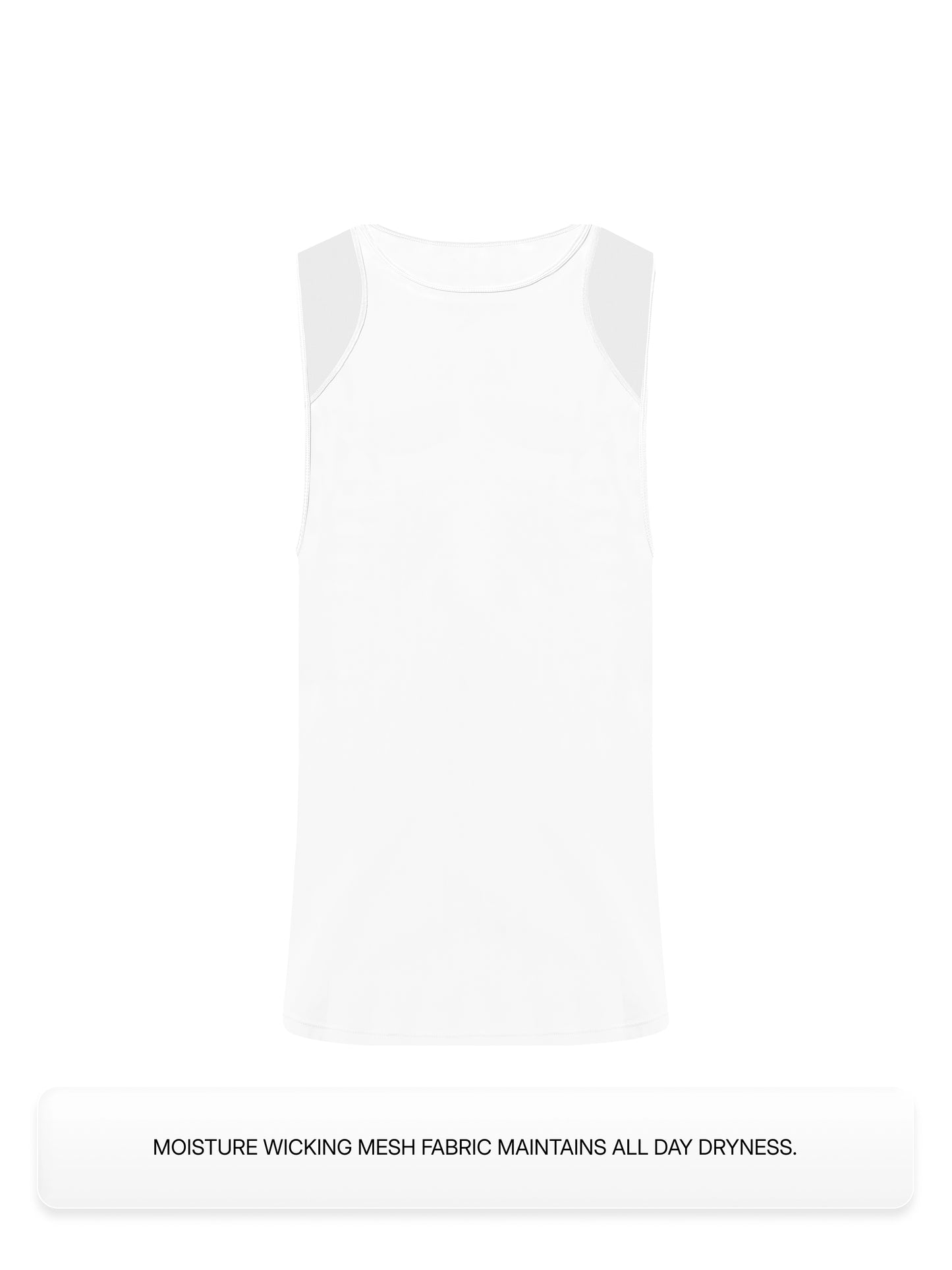 Mesh Sports Vest (White)