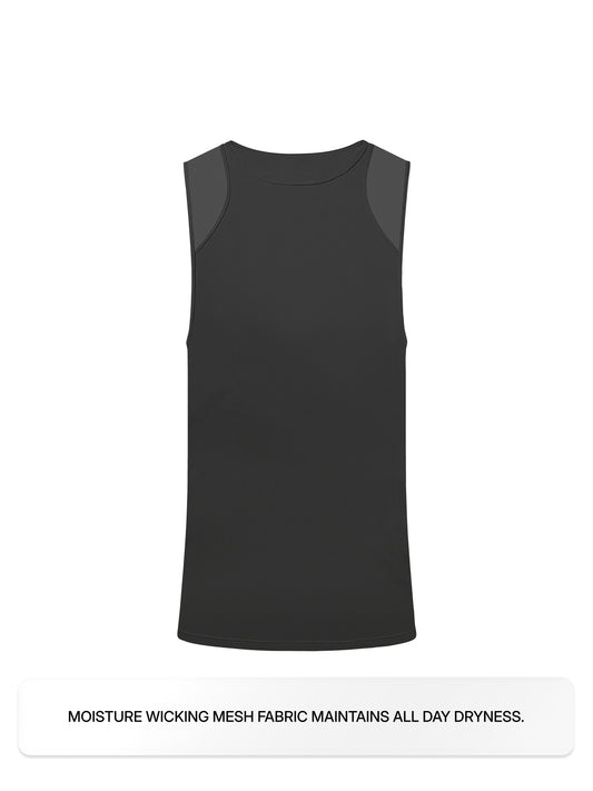 Mesh Sports Vest (Dusk Grey)