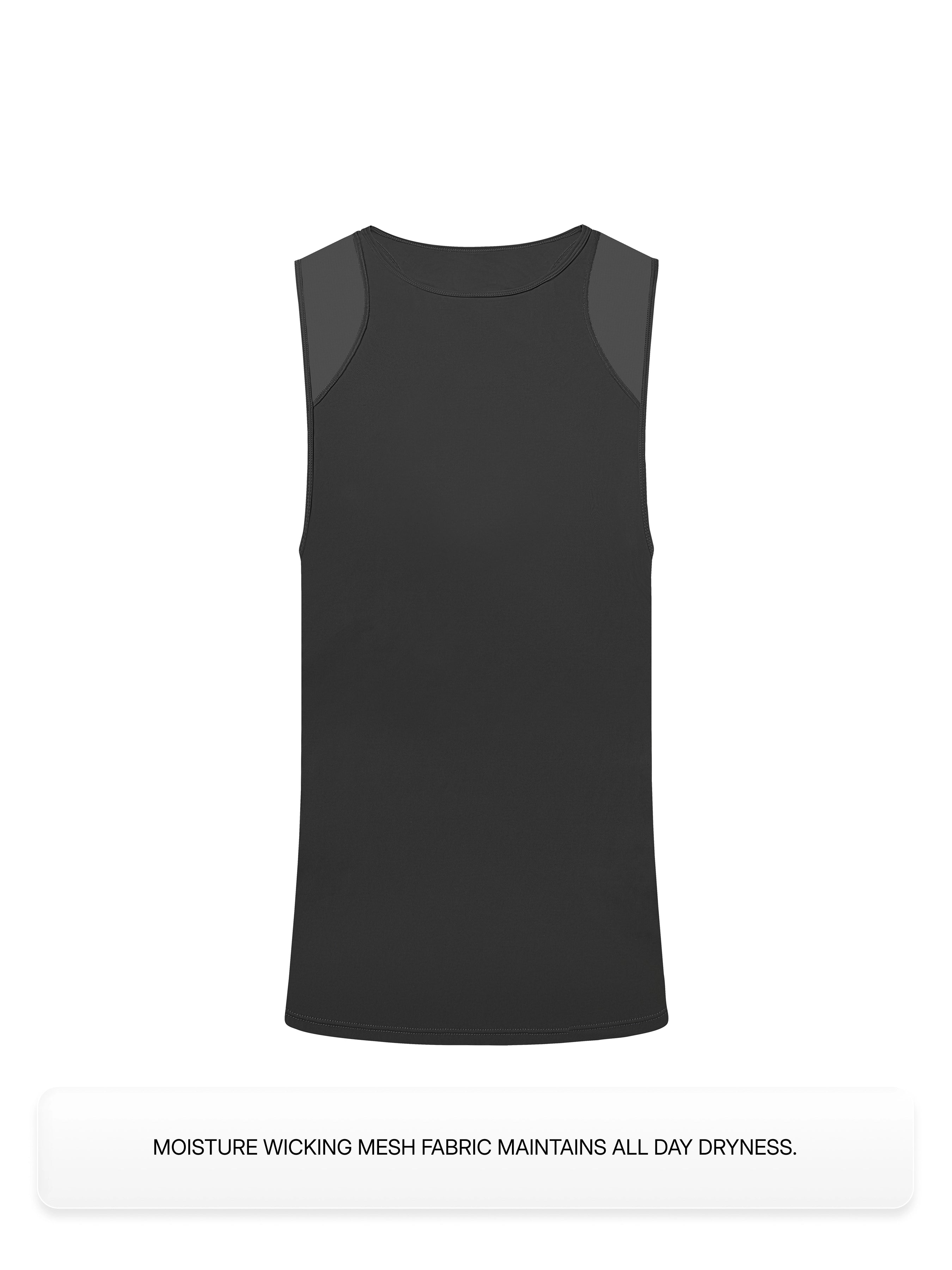 Mesh Sports Vest (Dusk Grey)