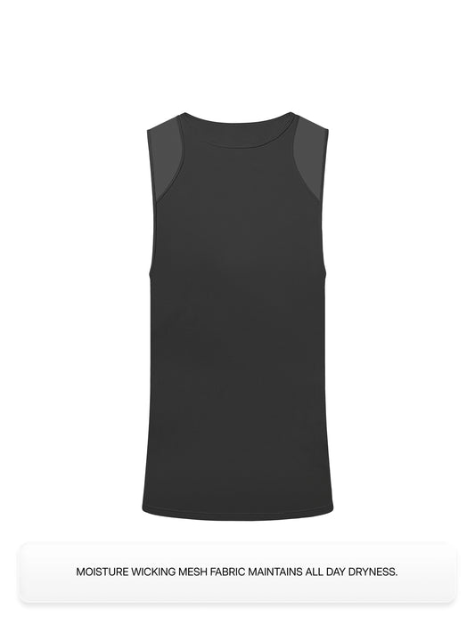 Mesh Sports Vest (Dusk Grey)