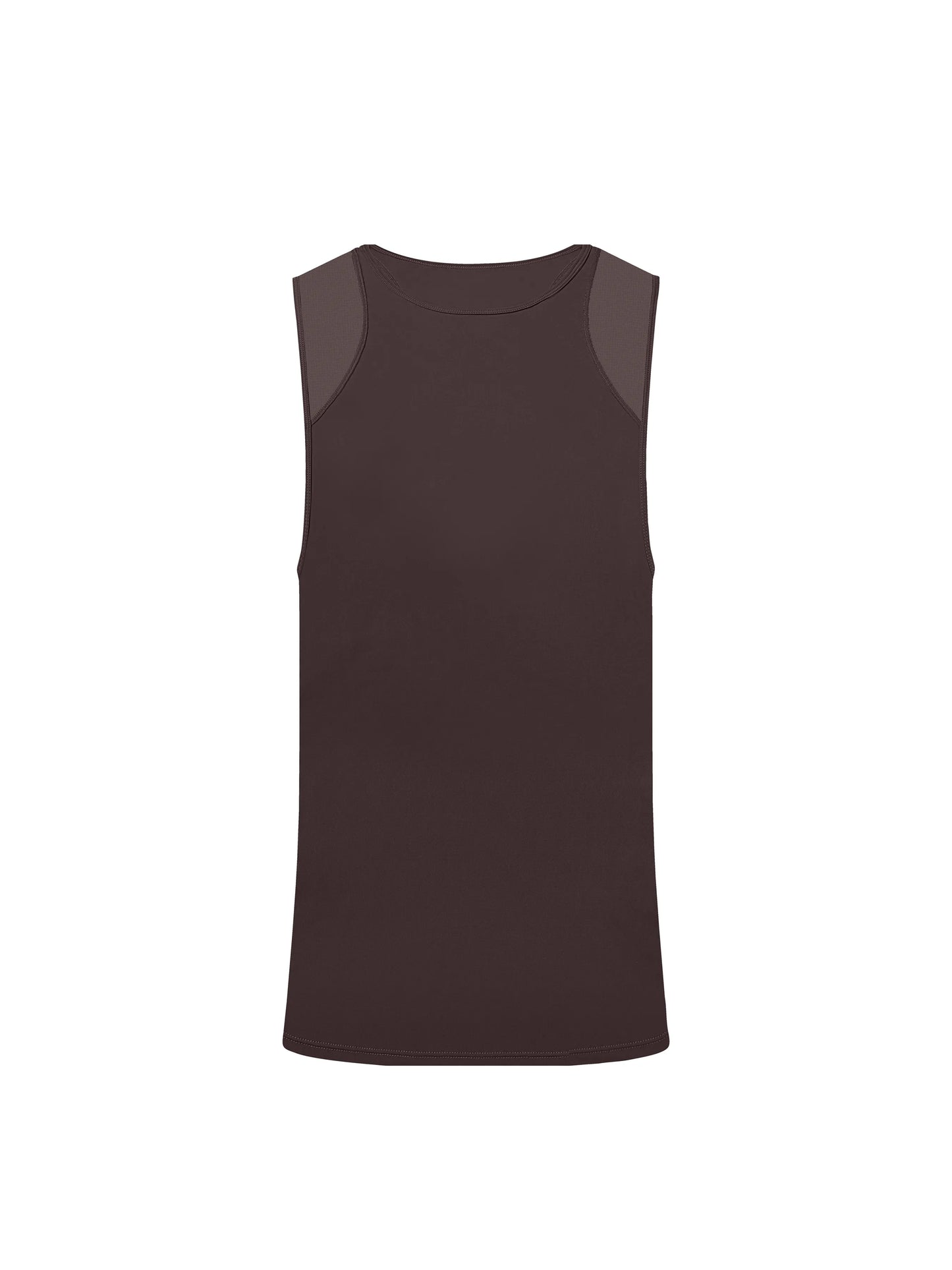 Mesh Sports Vest (Dark Brown)