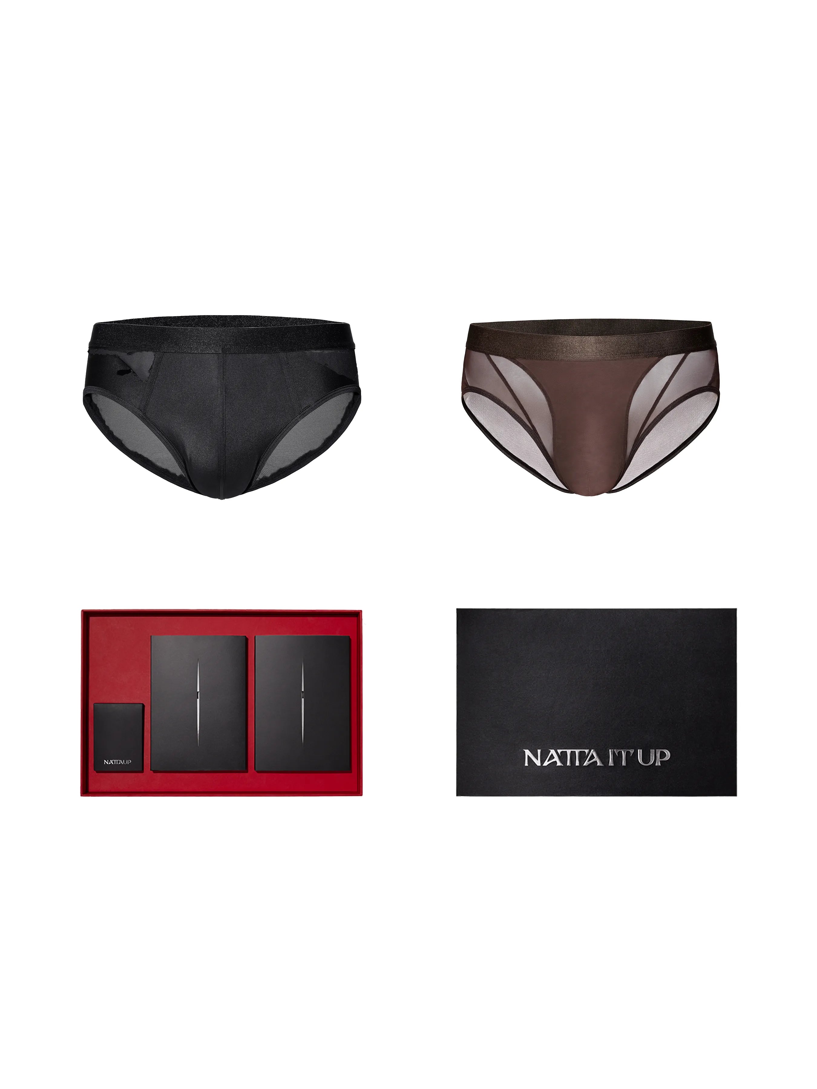 Water Wave & Convertible Brief Gift Bag