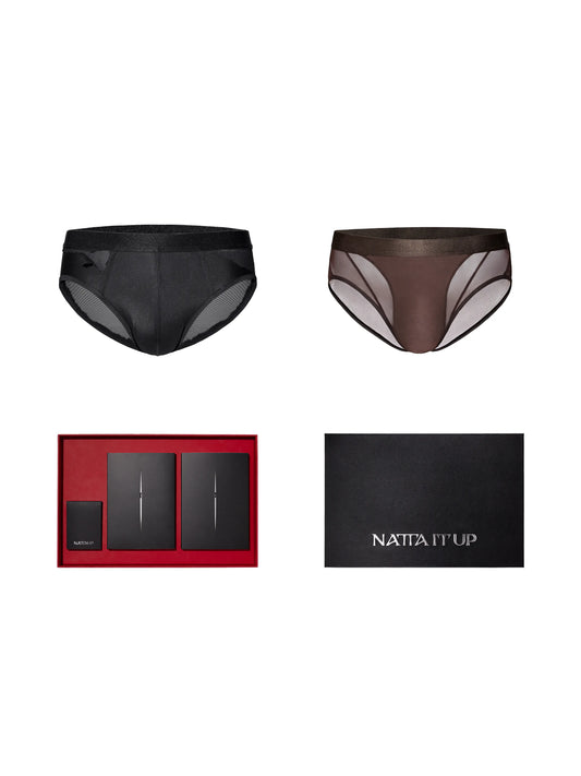 Water Wave & Convertible Brief Gift Bag