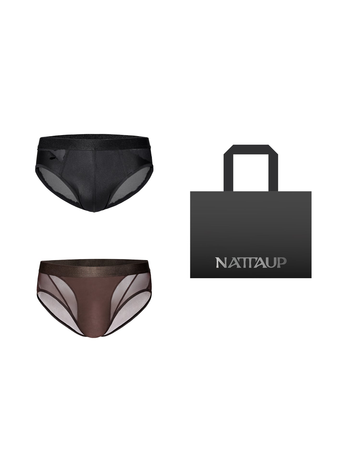 Water Wave & Convertible Brief Gift Bag